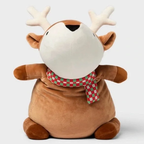 Pillowfort weighted Plush Brown Reindeer 3-4lbs - Picture 2 of 2